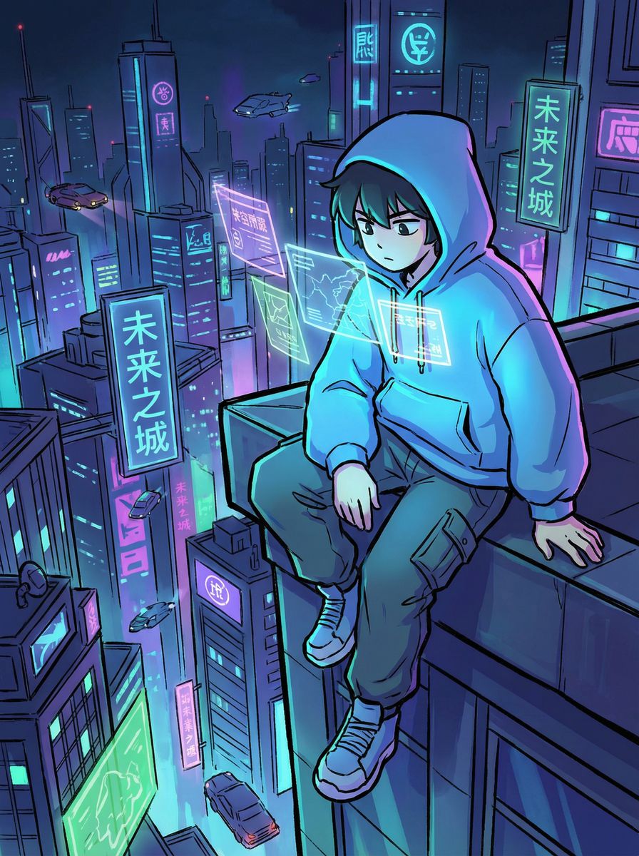 爱情岛动漫-未来之城科幻动漫